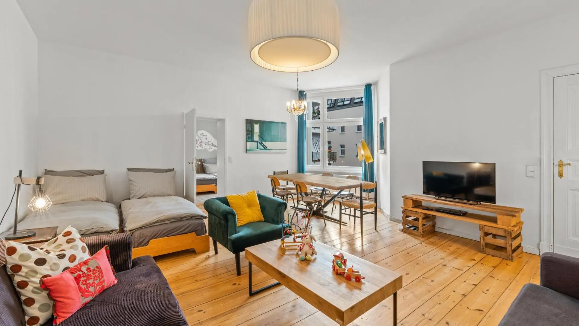 Wilhelmshavener 3Br In Downdown Moabit Daire Berlin